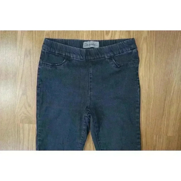 Aeropostale Bree High-Rise Cropped Jeggings, Size Large, Dark Wash - Picture 7 of 16
